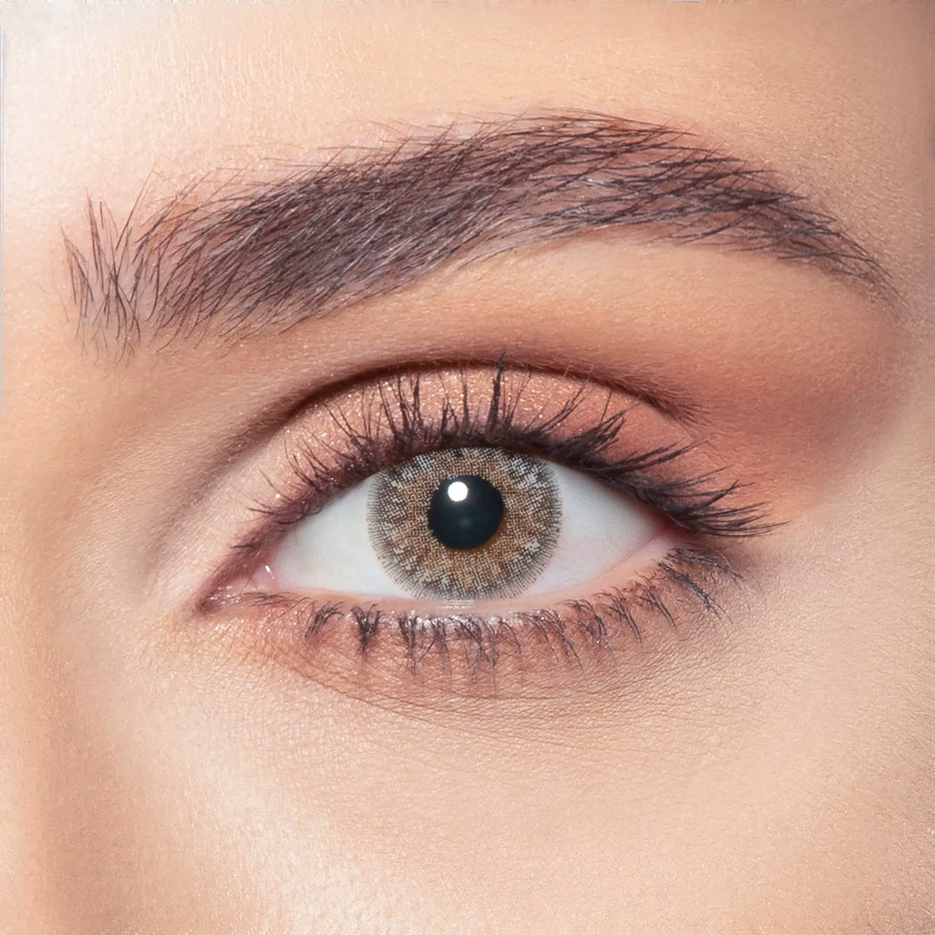Natural Cool Grey after — On Brown Eyes