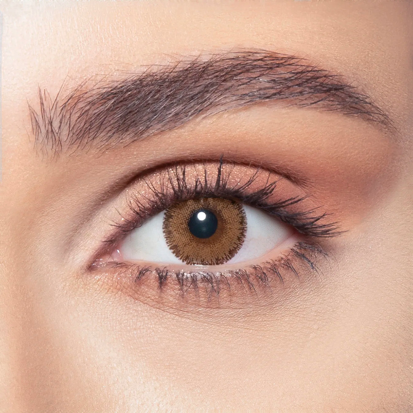 Radiant Brown after — On Brown Eyes